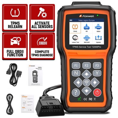 Foxwell Reifendruck TPMS Neuabnahme Sensoraktivierung Programmierungsscanner