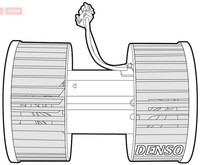 Denso InnenraumgebläSe DEA05003 FüR BMW X3 E46 E83 12V 3Er Touring Compact 316