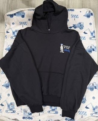 EXTREMELY RARE VINTAGE STUSSY KNOWLEDGE IS KING HOODIE XL 