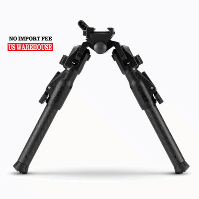 MDT GRND-POD Bipod RRS Dovetail/ARCA Mount, Carbon Fiber Legs - 105561-BLK