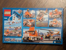 Lego 7686 Helicopter Transporter Town/City SEALED. RETIRED 2009