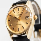 *Vintage 1971* OMEGA Seamaster Cal.565 Automatic Gold Dial Date 35mm Men's Watch