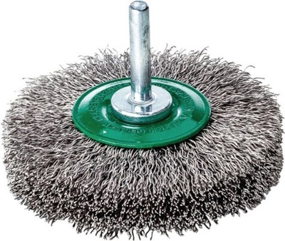 LESSMANN 418363 Rundbürste  Ø 80 mm Drahtstärke 0,3 mm Edelstahl 19 mm 15000 min