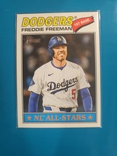 Freddie Freeman 2026 Topps Heritage #350 Los Angeles Dodgers NL All Star 