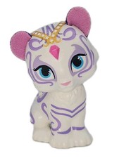 Mattel Shimmer and Shine 3" Nahal White Bengal Tiger Cub Figure Retired Rare