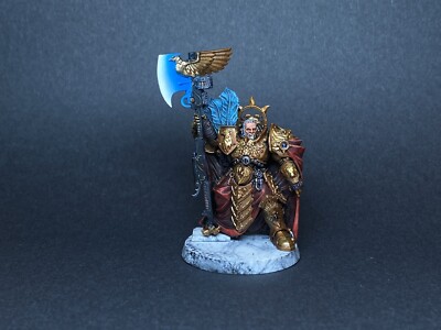 Captain-General Trajann Valoris Adeptus Custodes 40k Paint Commission