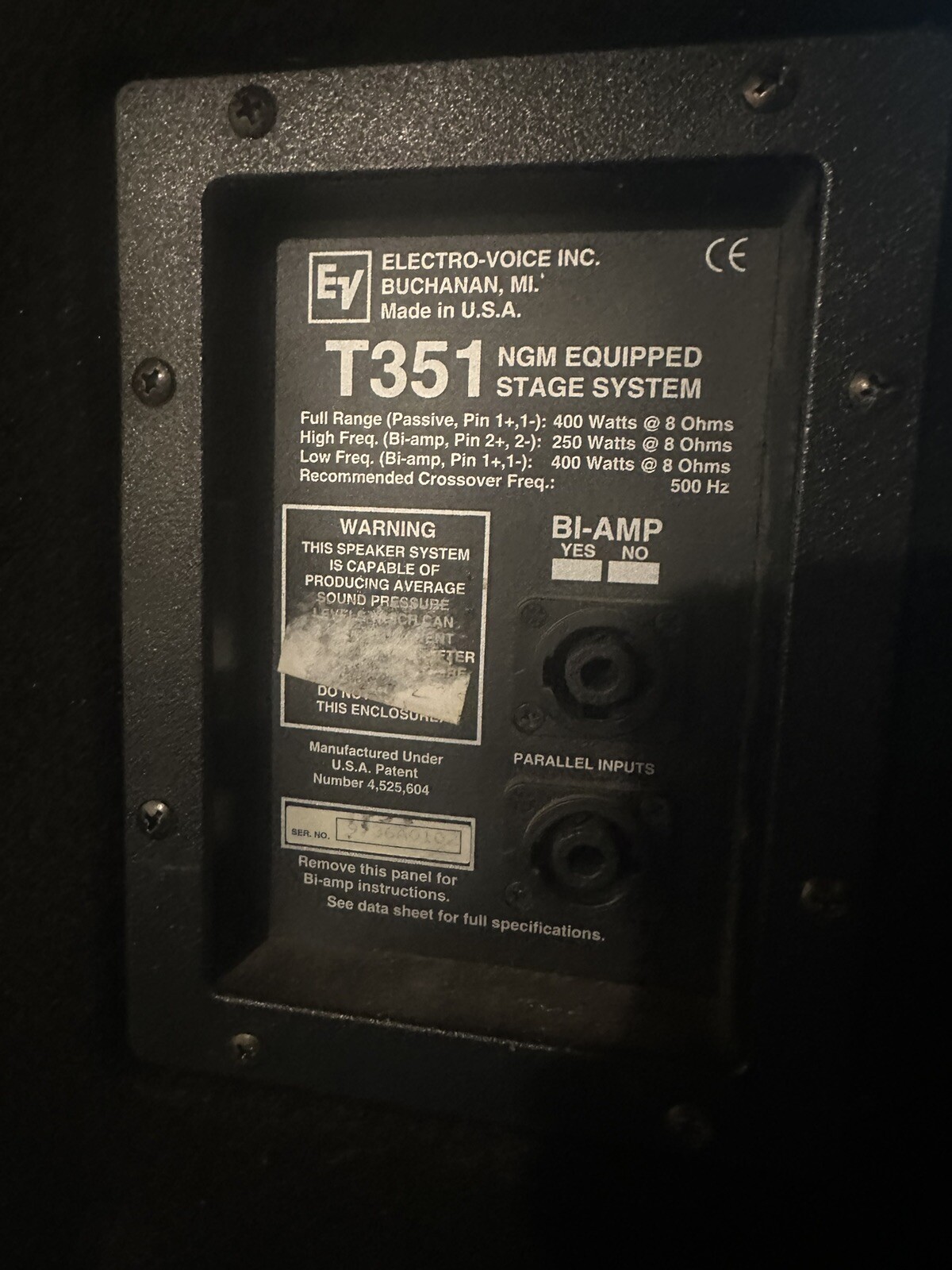 Ev T351 Pair PICKUP ONLY eBay