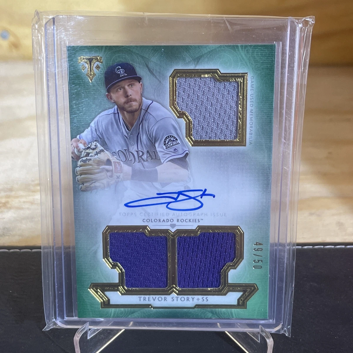 Trevor story sale rockies jersey