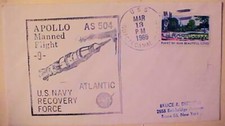 USA SPACE APOLLO 9 PRIME GUADACANAL 1969