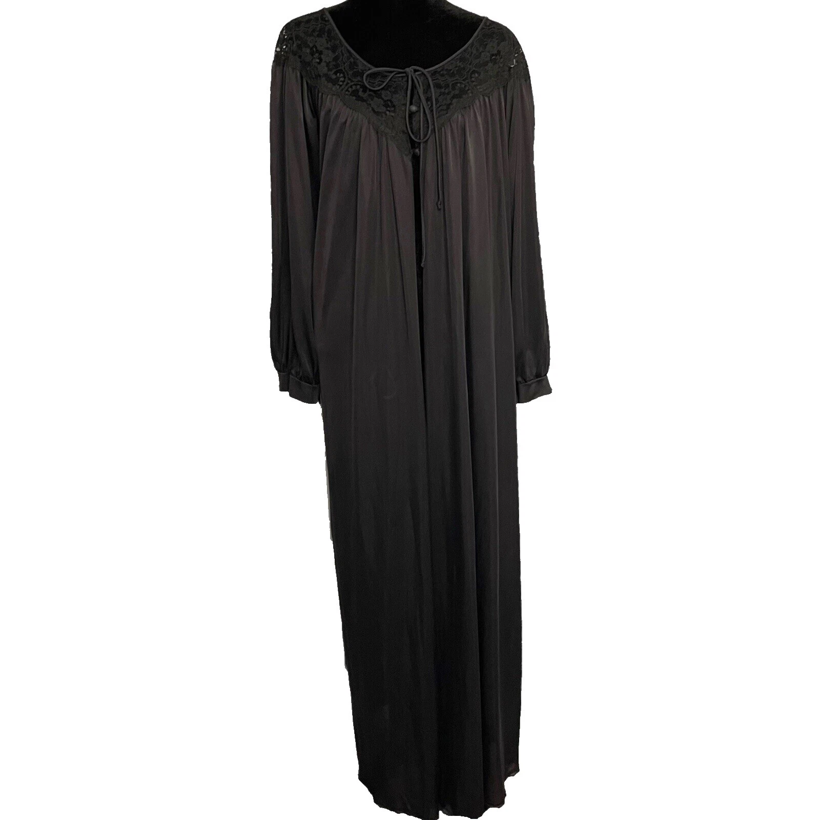 Tamaño Regular Negro Miss Elaine Pijamas y batas para Mujeres