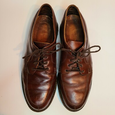 Allen Edmonds Wilbert 1642 Split Toe Brown Derby Comfort 