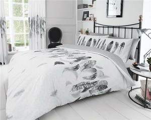 feather quilt set