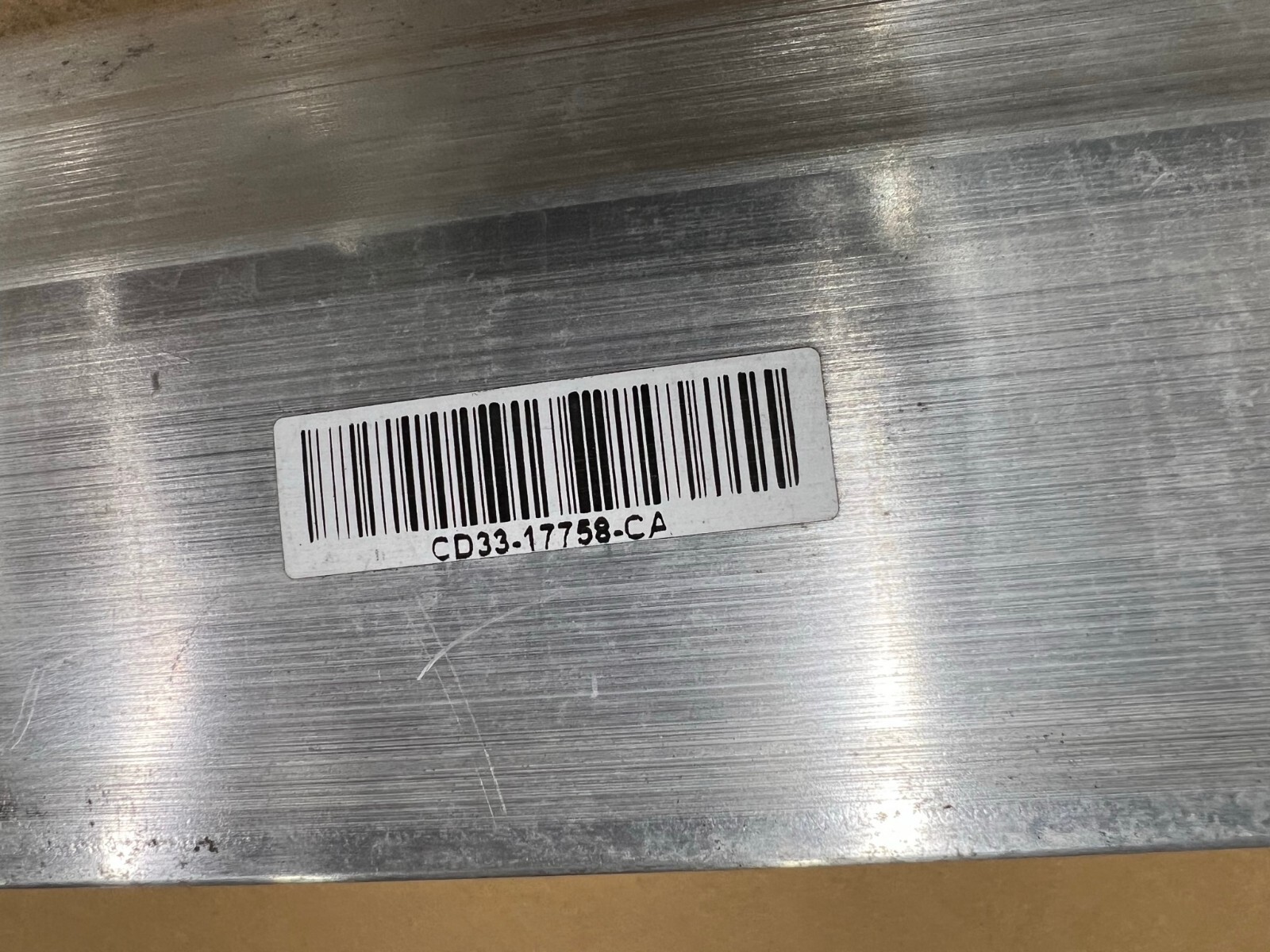 ASTON MARTIN DB9 REAR BUMPER REINFORCEMENT