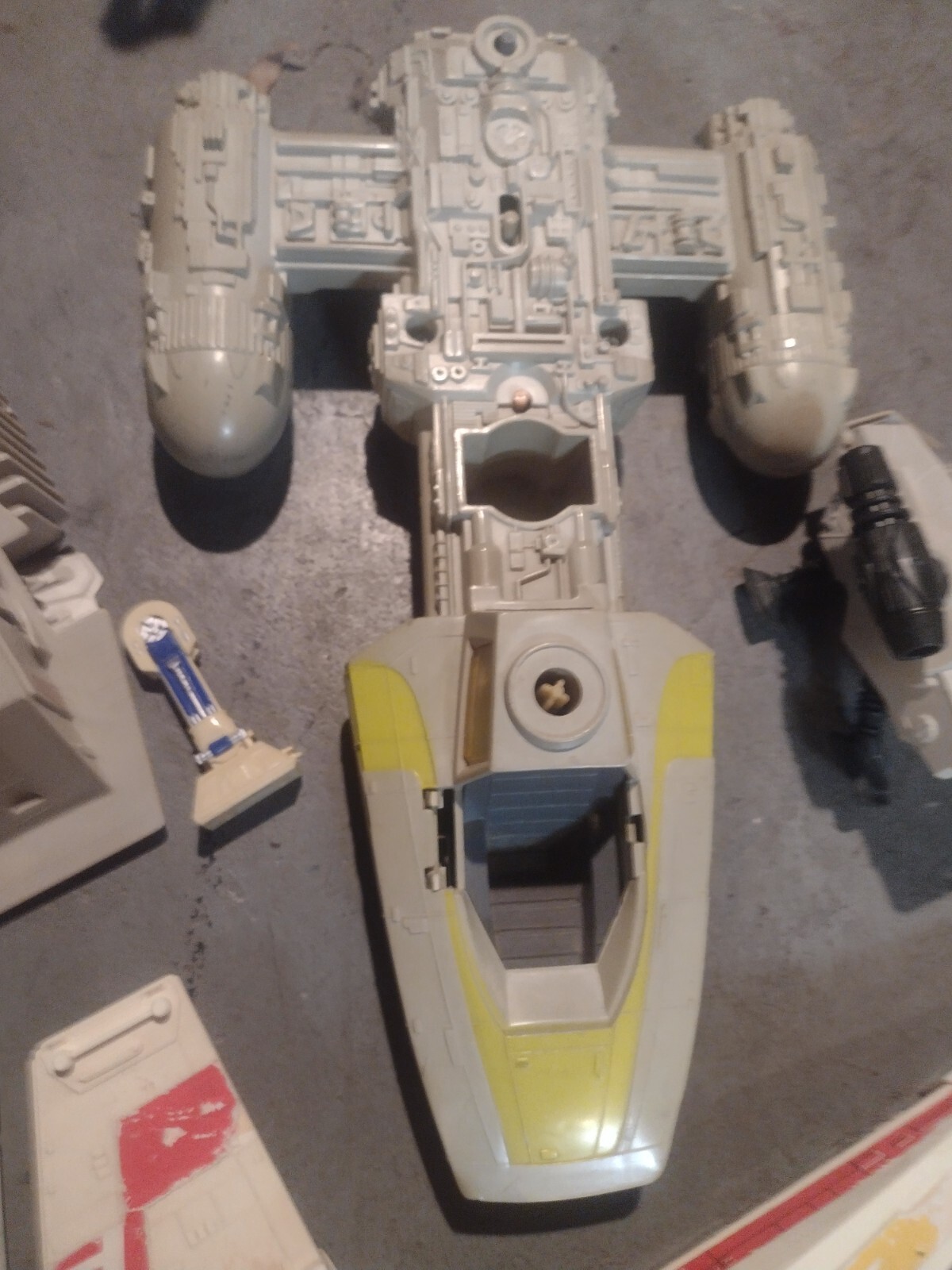 vintage star wars vehicles lot Parts eBay