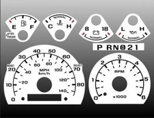 White Face Gauges for 1992-1996 Ford Truck