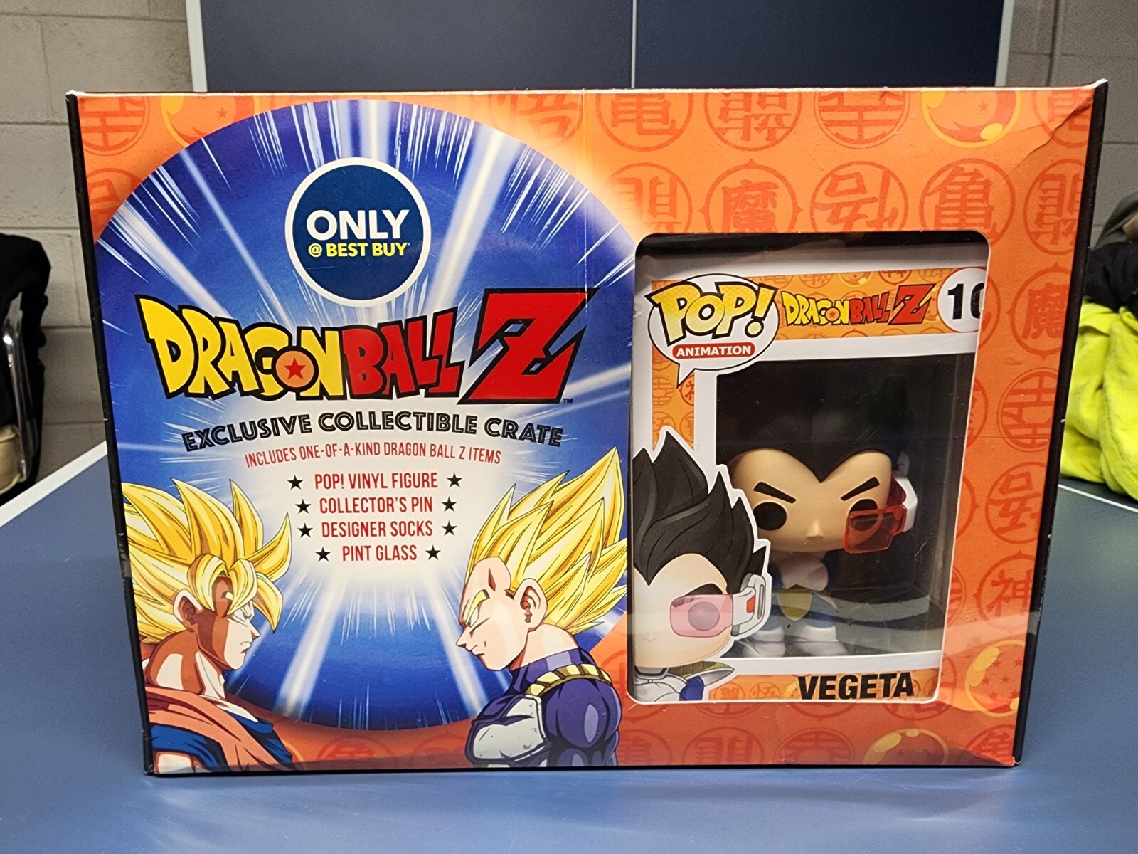 Caja Dragon Ball Z Funko Pop Vegeta Best Buy