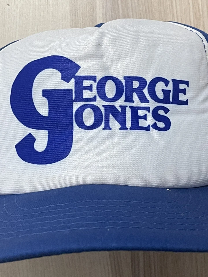 Gorra de colección George Jones Country Music Tour Merch Snapback Foto 2 de 4