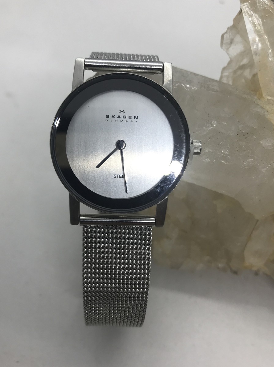 SKAGEN Watch ladies stainless steel mesh band Signatur Silver-Tone Steel Mesh Watch SKW2785 - Skagen main image 4
