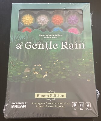 A Gentle Rain Bloom Edition Solo Board Game by Kevin Wilson Incredible Dream