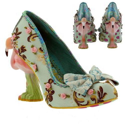 irregular choice flamingo heels