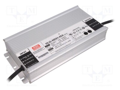 1 Stück, Netzteil: Impuls HLG-480H-48A /E2DE