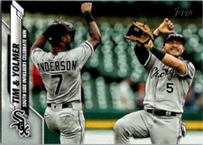 2020 Topps #85 Tim & Yolmer (Tim Anderson / Yolmer Sanchez) CL