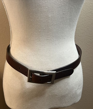 Kenneth Cole New York Genuine Full Grain Leather Belt Brown M