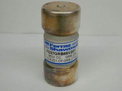 1 x Ferraz-Shawmut Protistor Sicherung FD27GB66V25T 660V