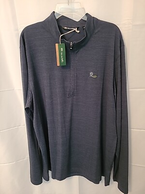 NWT TravisMathew X Liberty National Golf Club Havasu 2.0 1/4 Zip Pullover XXL 2X
