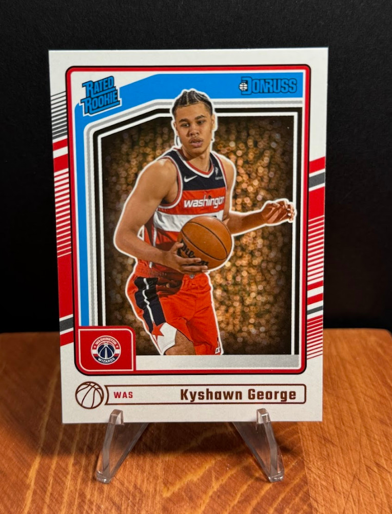 2024-25 Panini Donruss - Rated Rookie Kyshawn George #225 (RC)