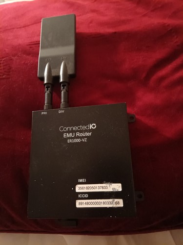 CONNECTED IO ER1000-VZ EMU INDUSTRIAL ROUTER LAN WAN 4G LTE Cat 3 w/ 3G Fallback