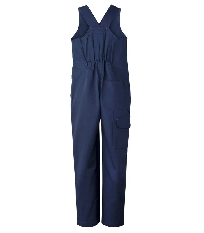 NEW Kids ACTION BACK WORK OVERALLS KHAKI OR NAVY with EMBROIDERED NAME - image 3 of 4