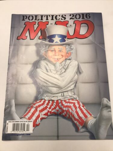 MAD #542  NOT Folded, EC Comics Magazine 2016 not folded Ungraded - Picture 1 of 10