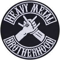 AufnäHer: Heavy Metal Brotherhood AufbüGler Biker Patch/Applikation