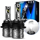 2x 9004 HB1 LED Headlight Bulbs Kit High Low Beam Super Bright 70000LM 6500K