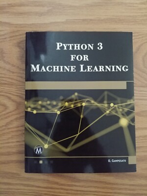 Python 3 for Machine Learning by Oswald Campesato (2020, Trade Paperback)