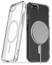 Clear Back for iPhone SE, Magnetic Case Compatible with Magsafe (2020 / 2022)