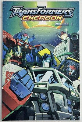 TRANSFORMERS: ENERGON Volume 1 (1st Printing, 2009) IDW COMICS -TPB!