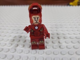 LEGO Marvel Avengers Super Heroes Iron Man Minifigure Mark 7 Armor sh036 6869