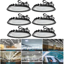 200W UFO LED High Bay Light, Commercial Bay Lighting for Factory Warehouse Shop