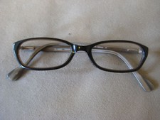 Club Blue Black Eyeglasses Frames Cateye 49-16-135
