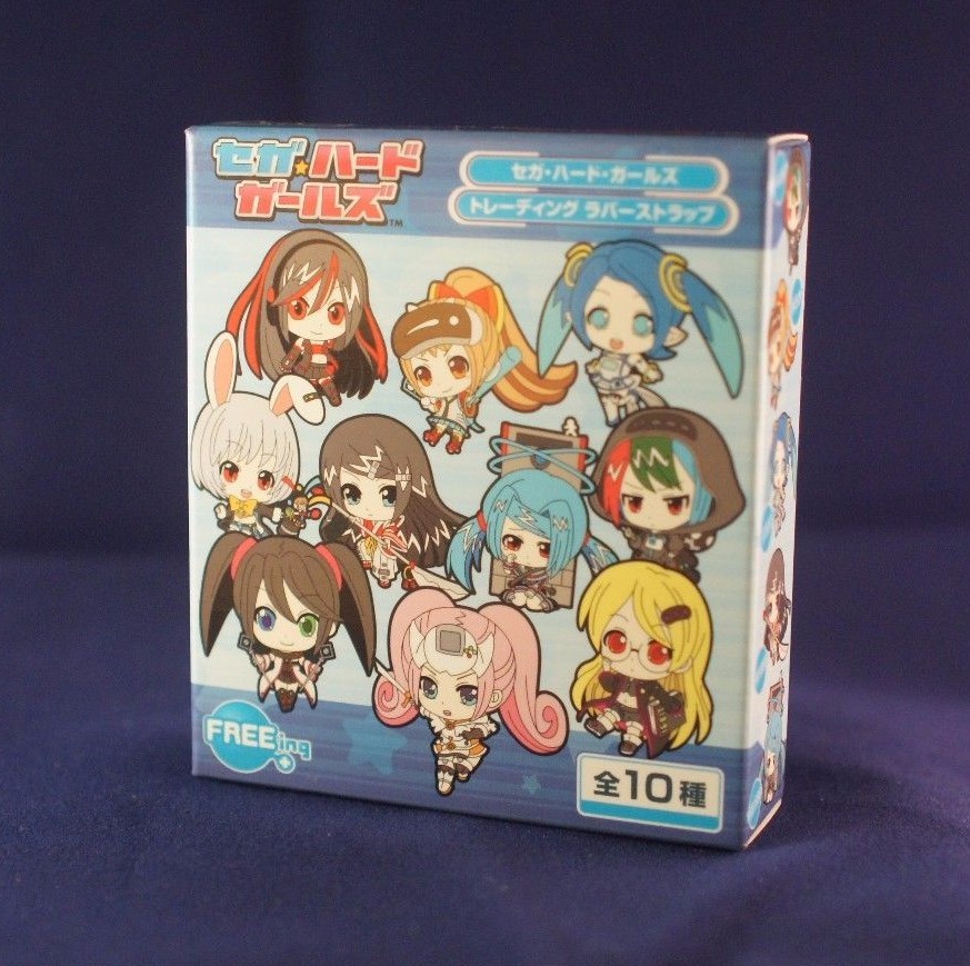 セガ・ハードガールズ　ラバーストラップ　BOX セガ・ハード・ガールズ トレーディング ラバーストラップ