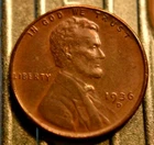 Higher Grade!  1936-D Lincoln Wheat Cent 1c.  (#5556)