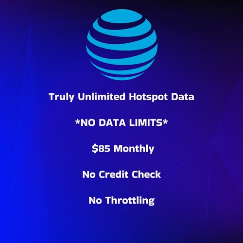 AT&T UNLIMITED DATA 5G LTE HOTSPOT 85.00 Month ***NO DATA LIMIT*** eBay