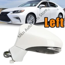 Left Side Door RearView Mirror W/Lamp Power Heated For Lexus ES350 2013-2018