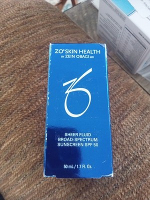 Zo Skin Health Sheer Fluid Sunscreen SPF 50