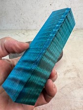 Stabilized Curly Maple Turning Blank | Cutlery Blank | CMP 407
