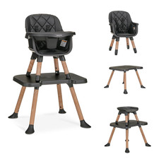 Dream on Me Luna 4-In-1 Convertible High Chair Transforms into a Booster Tod