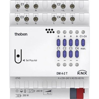 Theben Dimmaktor Dimmer KNX Universal Reiheneinbaugerät Lampen Steuerung