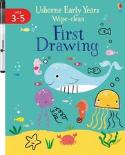 Early Years Wipe-Clean First Drawing by Jessica Greenwell Paperback Book